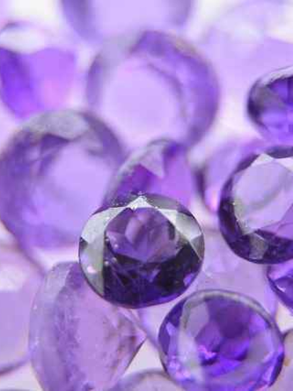 Natürlicher Amethyst-Edelstein aus Sri Lanka